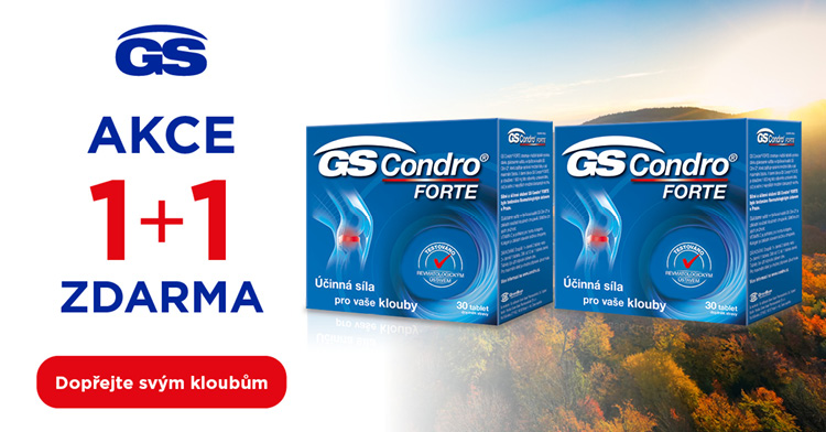 GS Condro Forte 30 tablet 1+1 akce